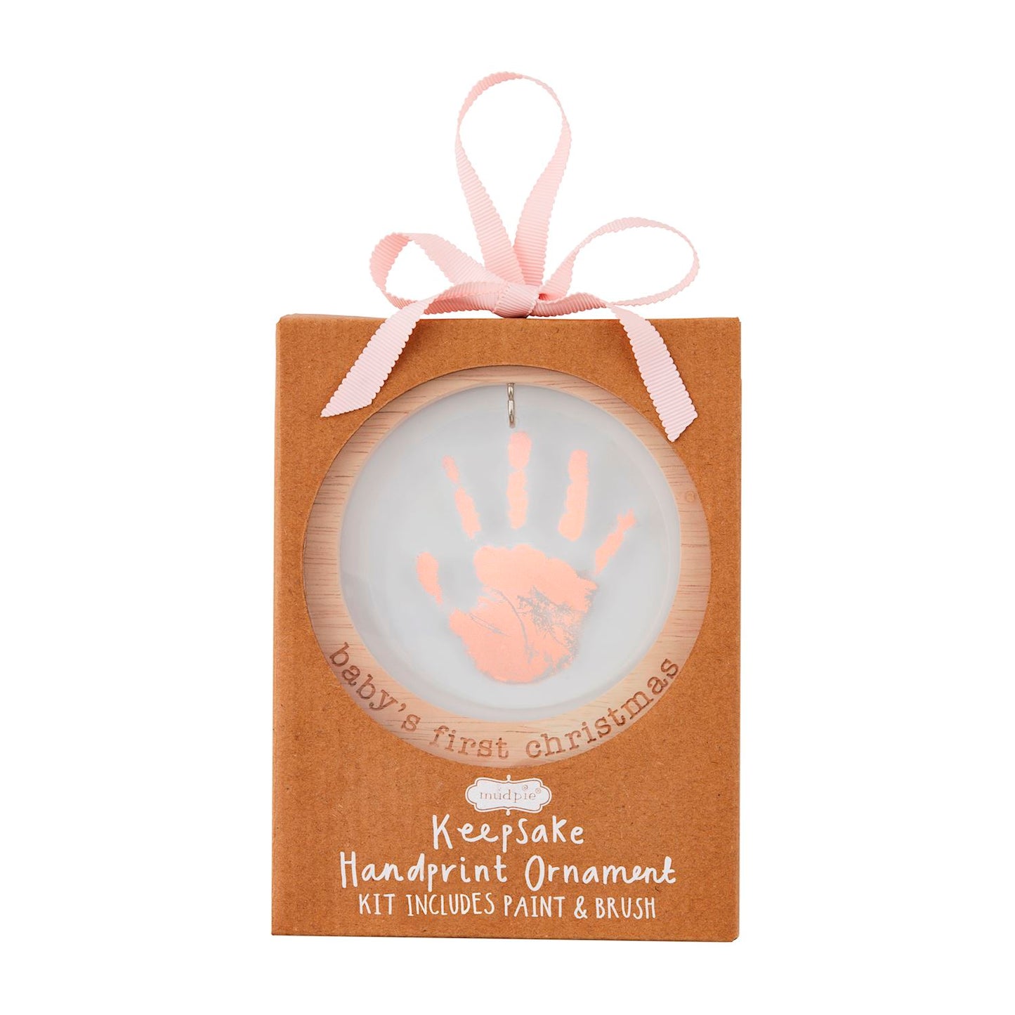 My First Christmas- Handprint Ornament (NO YEAR)