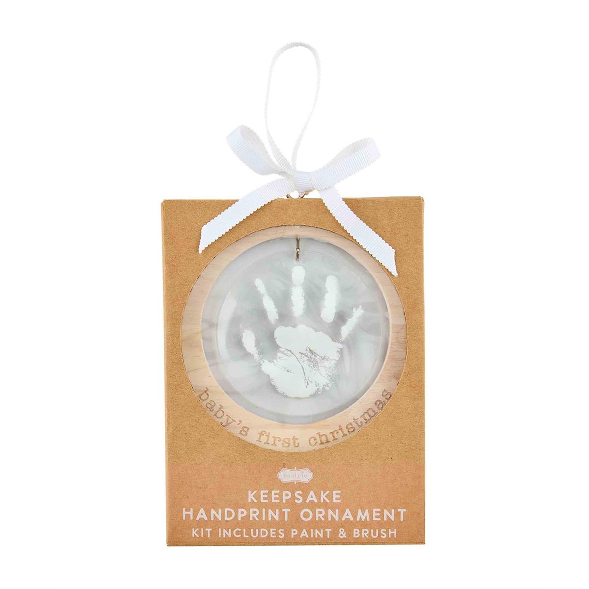 My First Christmas- Handprint Ornament (NO YEAR)