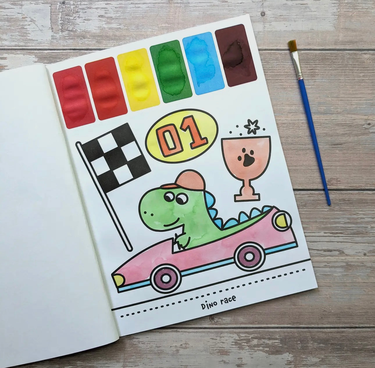 My First Paint Palette Books