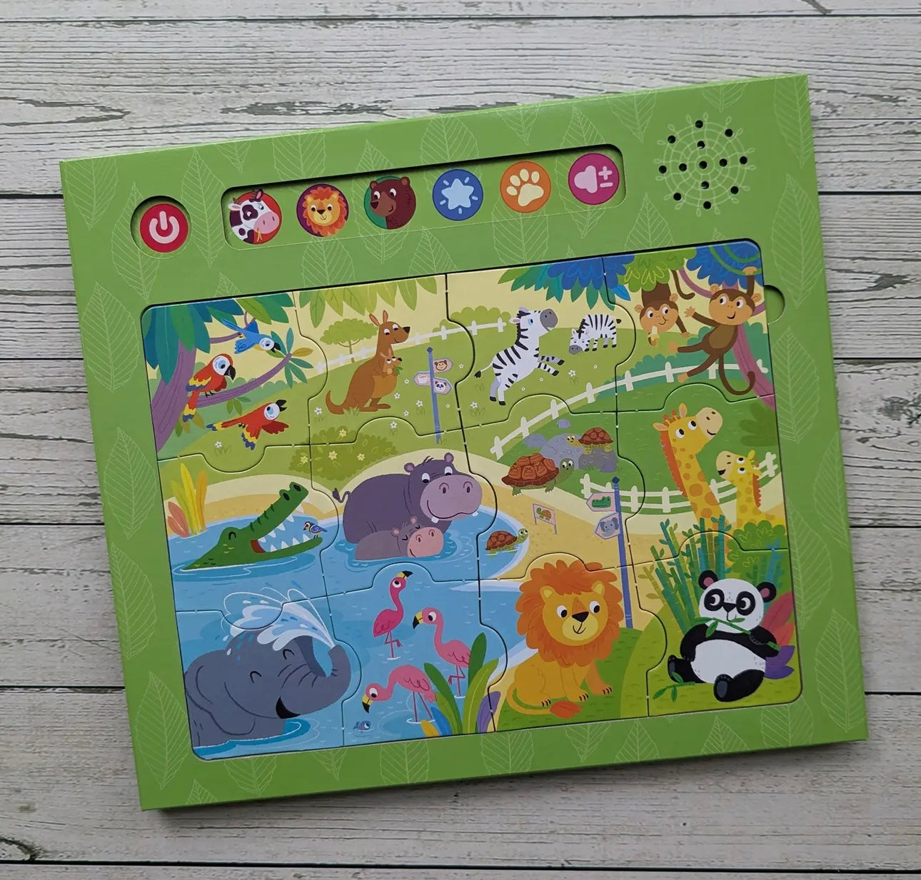 Talking Puzzle- Funny Animals