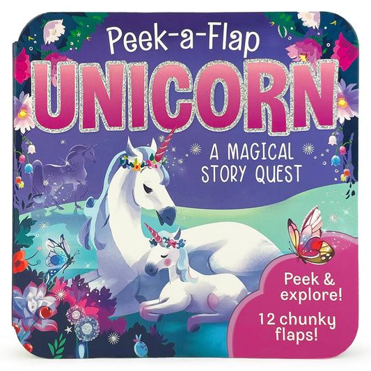 Unicorn Peek-a-Flap