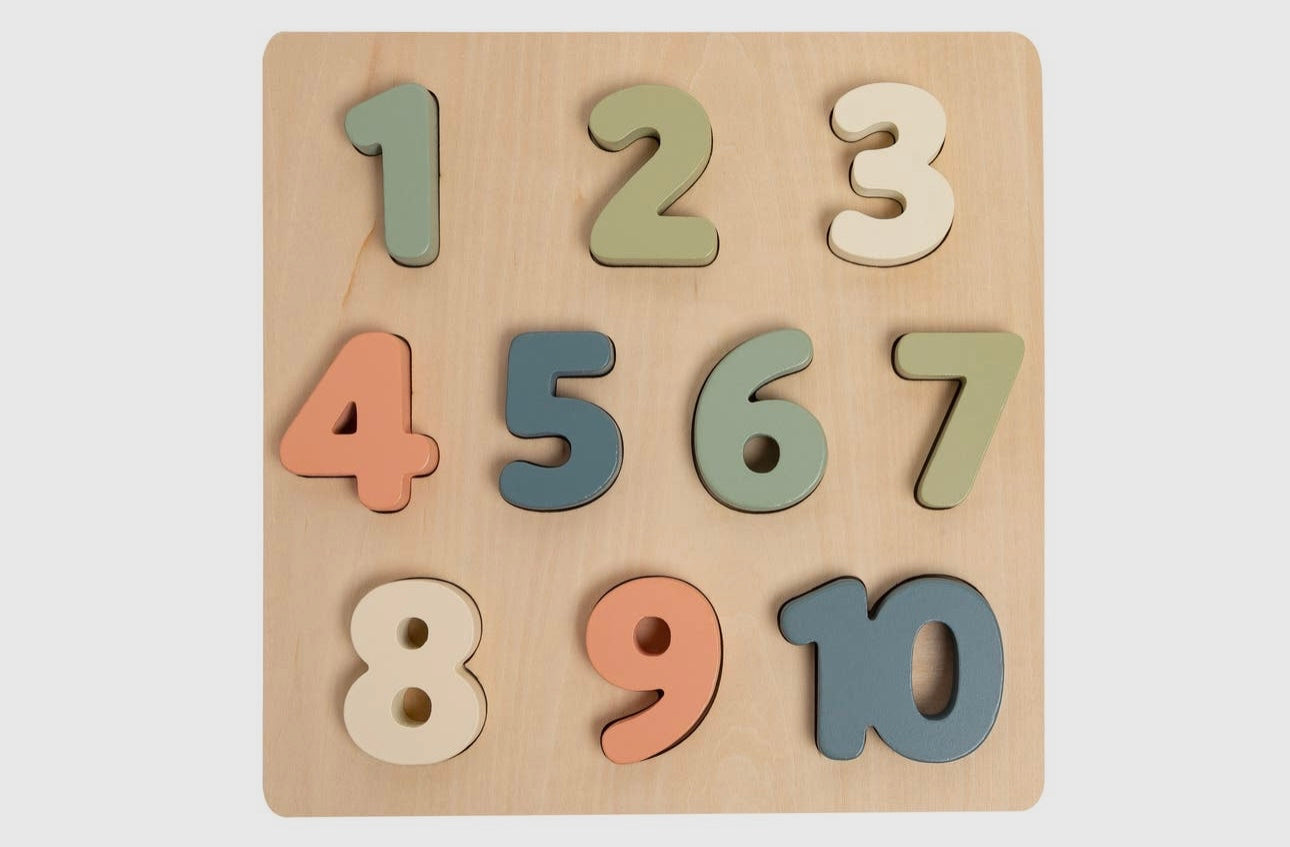 Wooden Number Puzzle