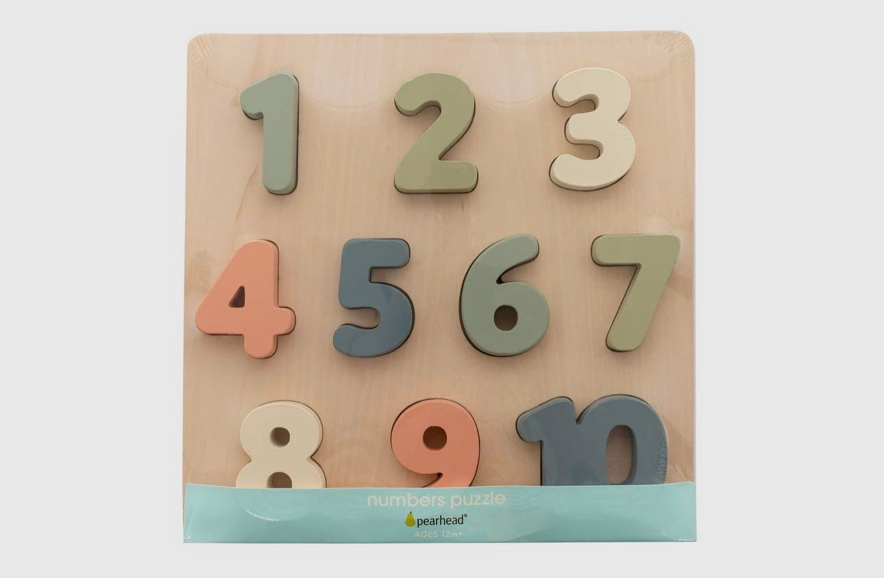 Wooden Number Puzzle