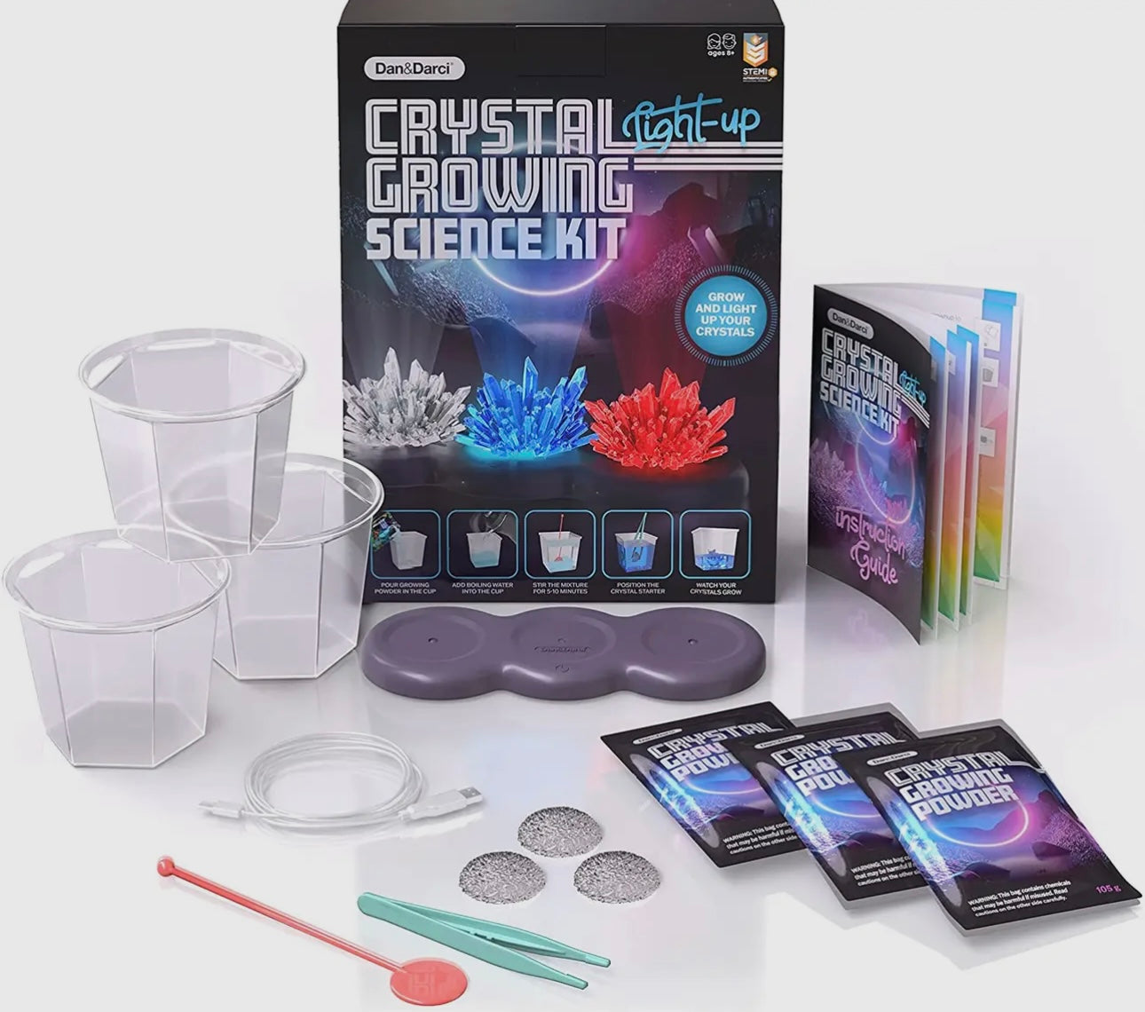 Light-up Crystal Growing Kit