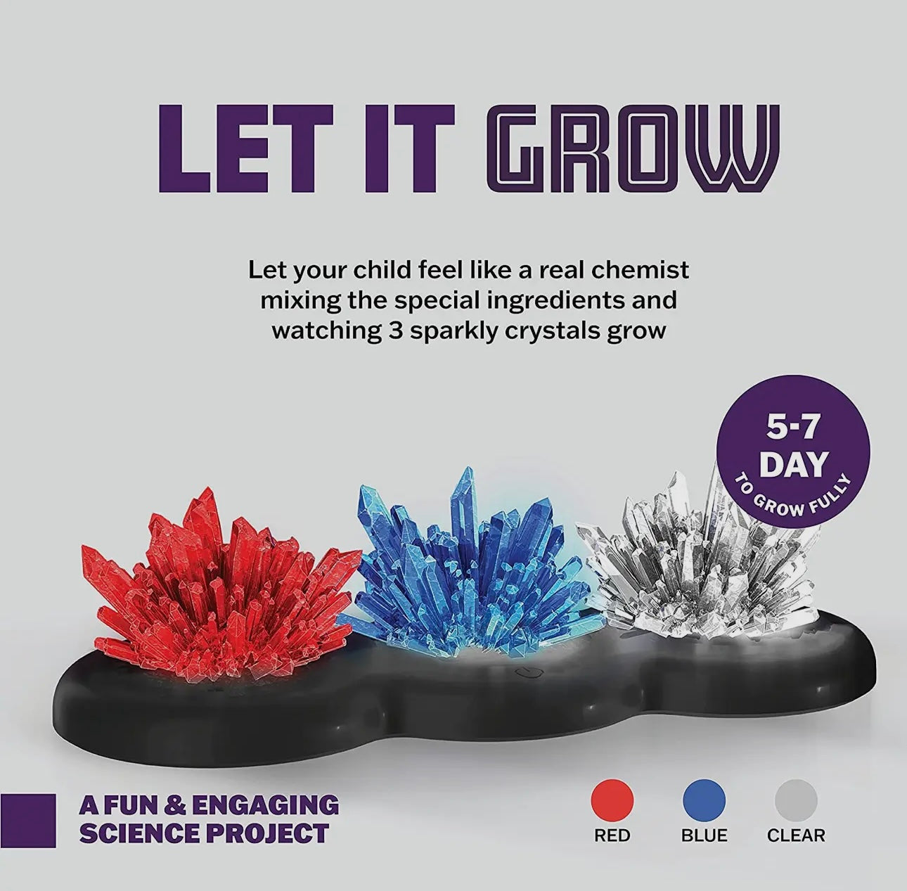 Light-up Crystal Growing Kit