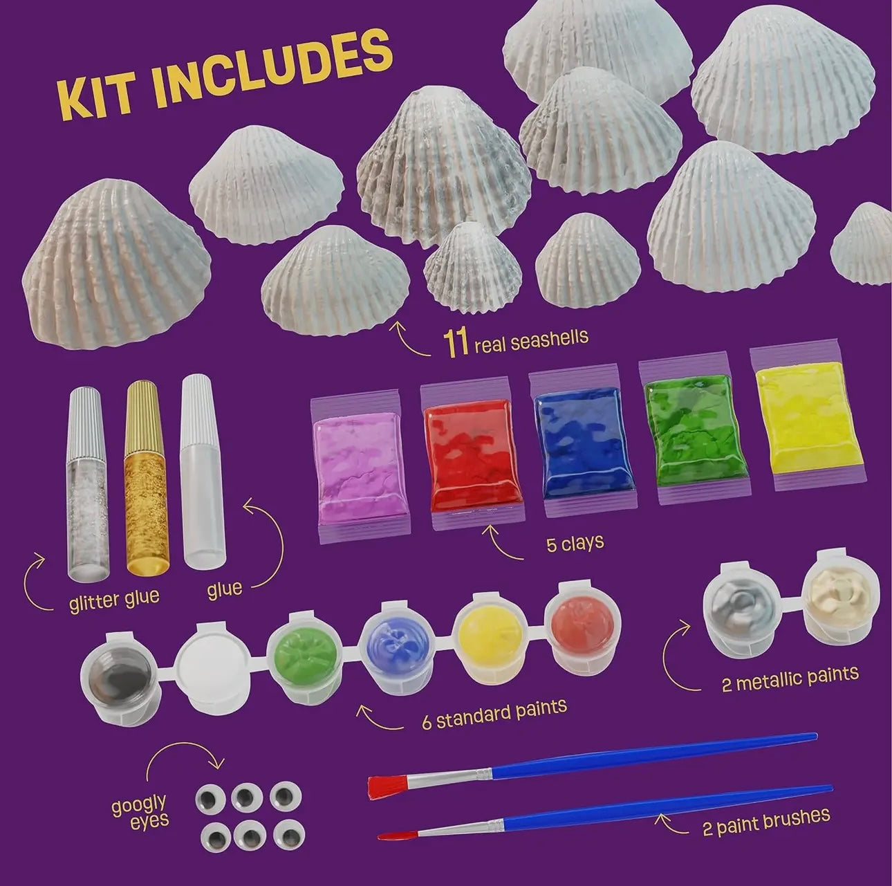 Shell Painting Kit