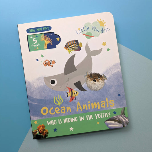 Little Wonders Puzzle Slider Books - Sea Animals